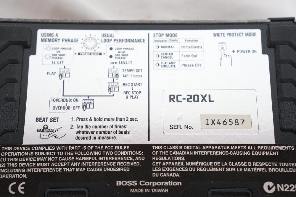 Boss RC20XL Loop Station