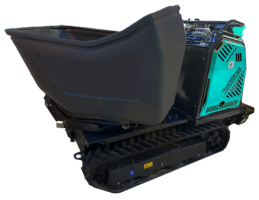 CLEARANCE! Tracked Concrete Buggy IMER Tracker 1624 | 16 Cu. Ft. Swivel Dump