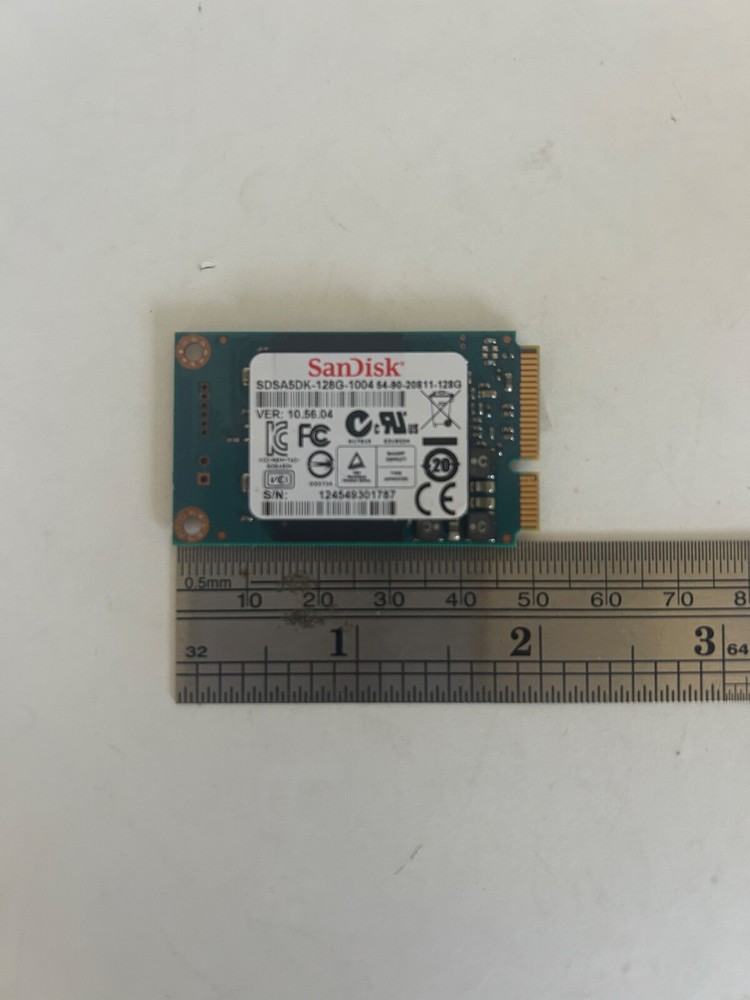 Sandisk 128GB mSATA SSD mixed models
