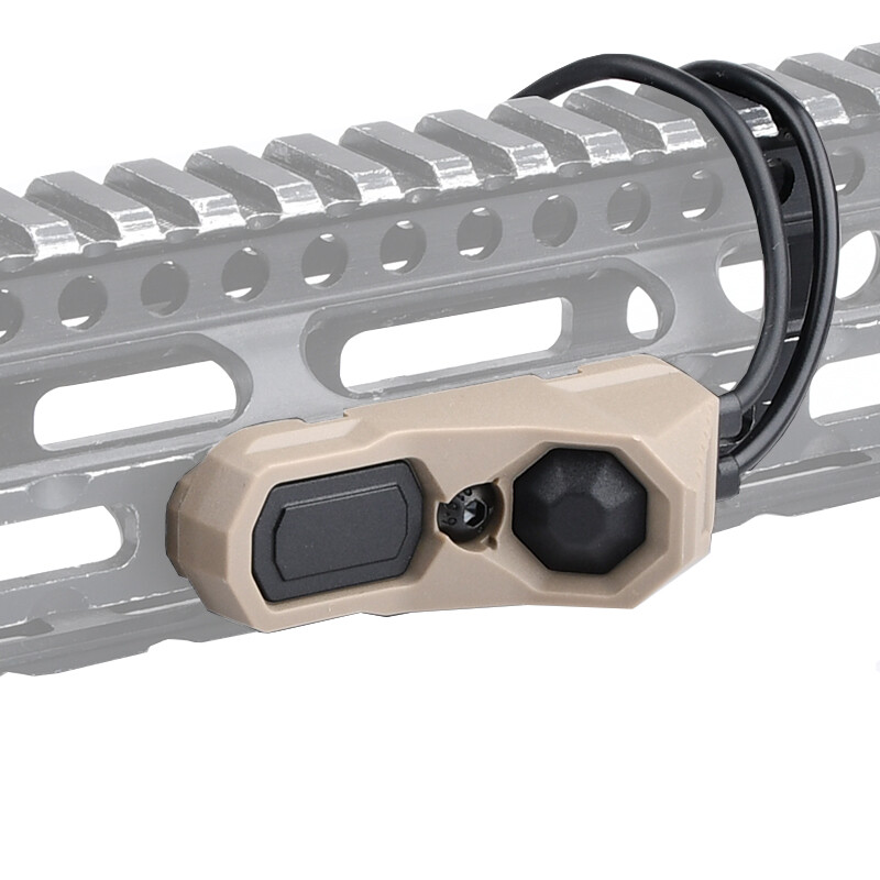 WADSN Tactical Flashlight Remote Dual Pressure Switch PEQ DBAL ModButton Control