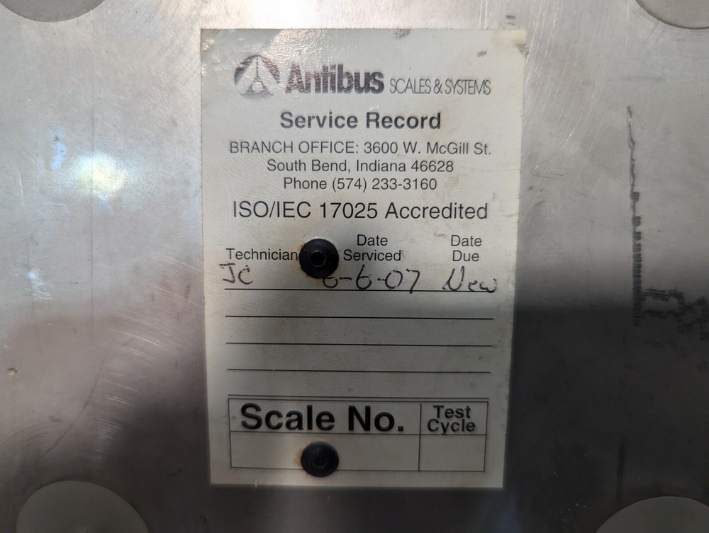 Doran PC-400, Portion Control Scale, LCD Display Bench Scale, no power supply