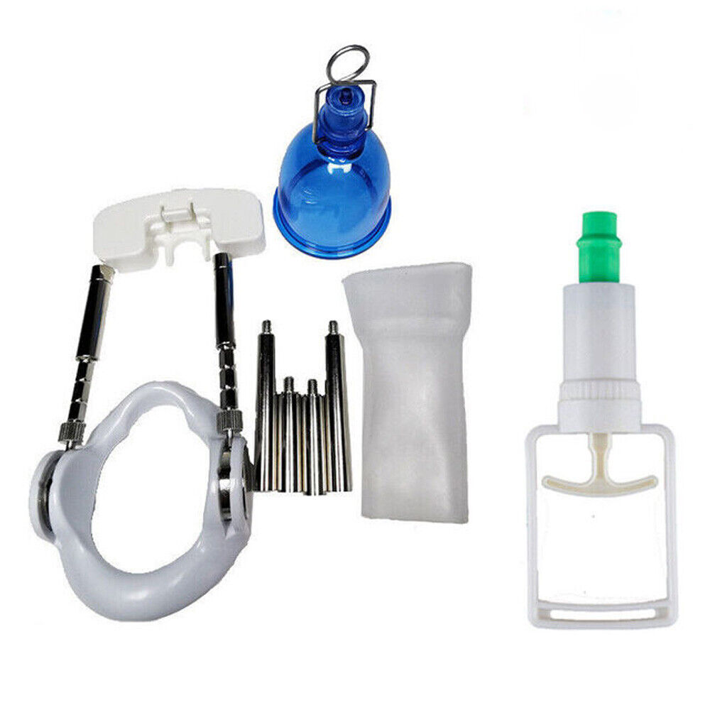 Super Penis Enlargement Extender Vacuum Stretcher Pump Hanger Bigger Enhancement