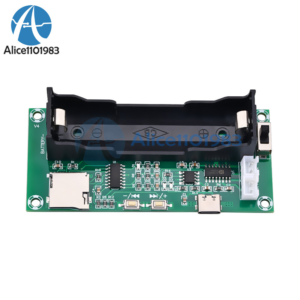 XH-A152 TF Card Decoding Board PAM8403 Digital Power Amplifier Module Type-C