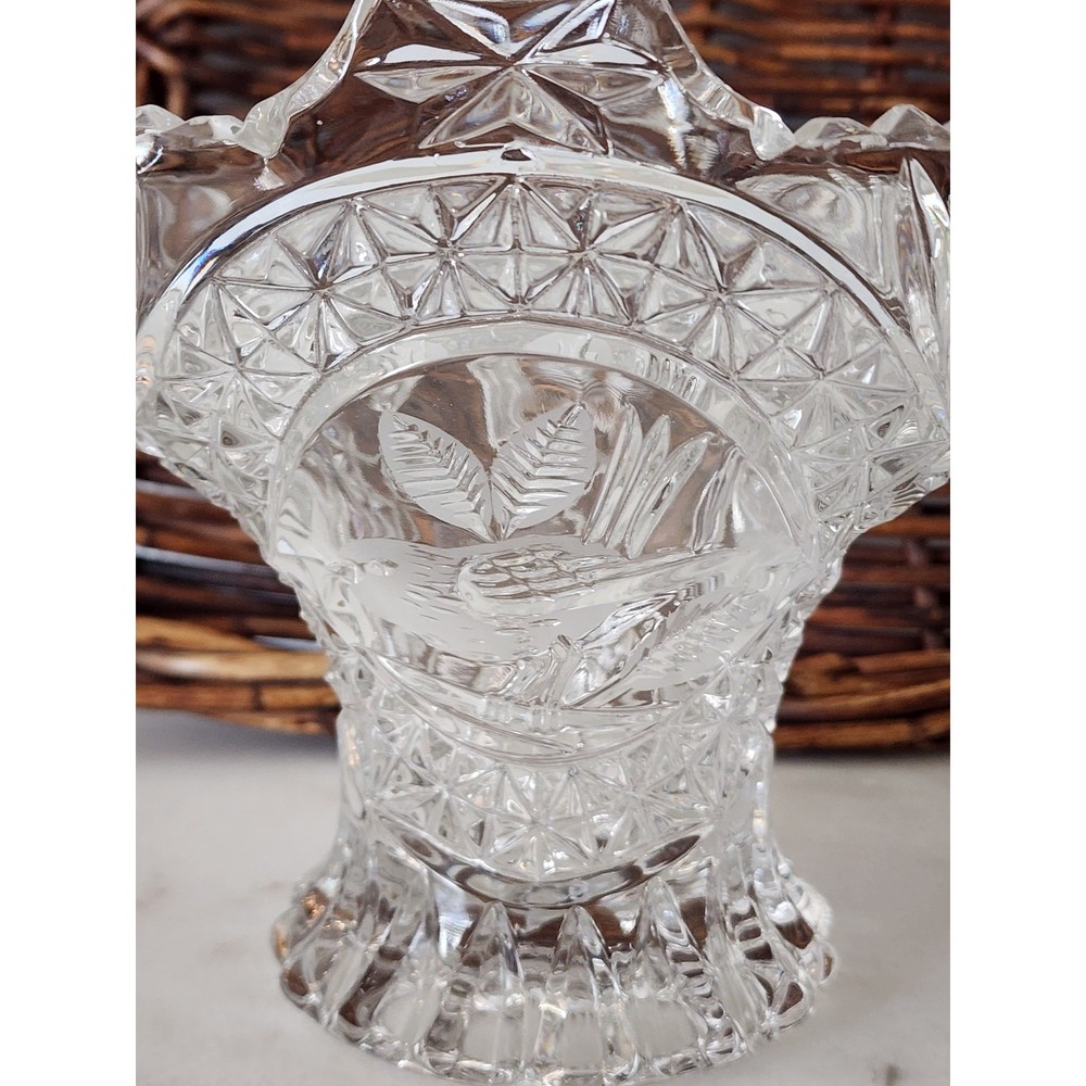 Hofbauer Byrdes German Crystal Spring Easter Basket