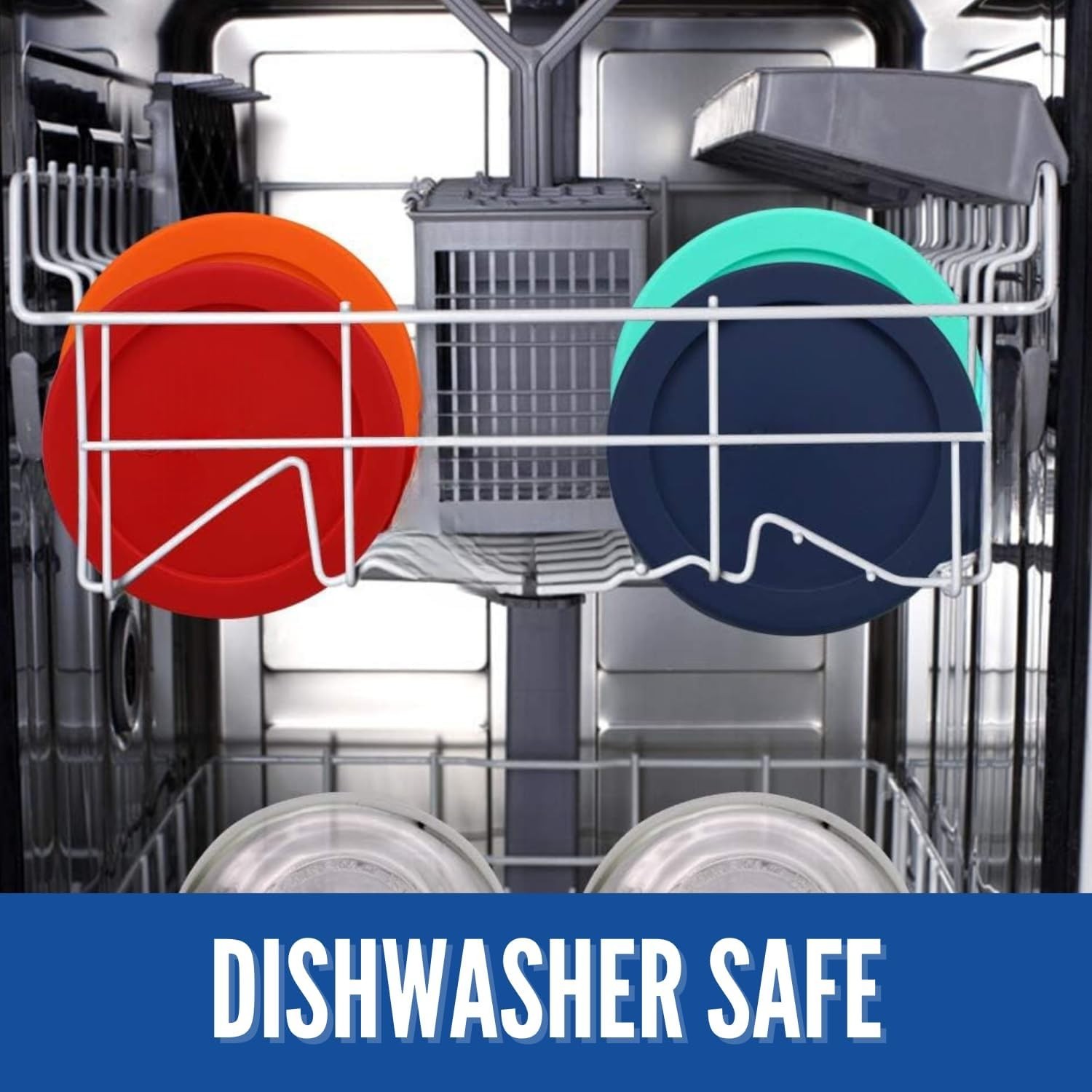 Replacement Lids for Pyrex Glass Containers 1-Cup 2-Cup 4-Cup 7 Cup Round 7pcs