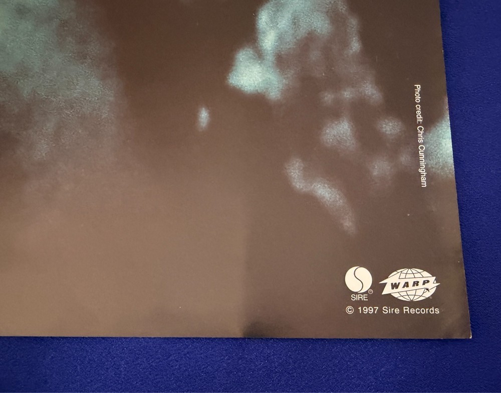 vintage 1997 Aphex Twin Come to Daddy PROMO POSTER SIre/Warp VERY NICE!