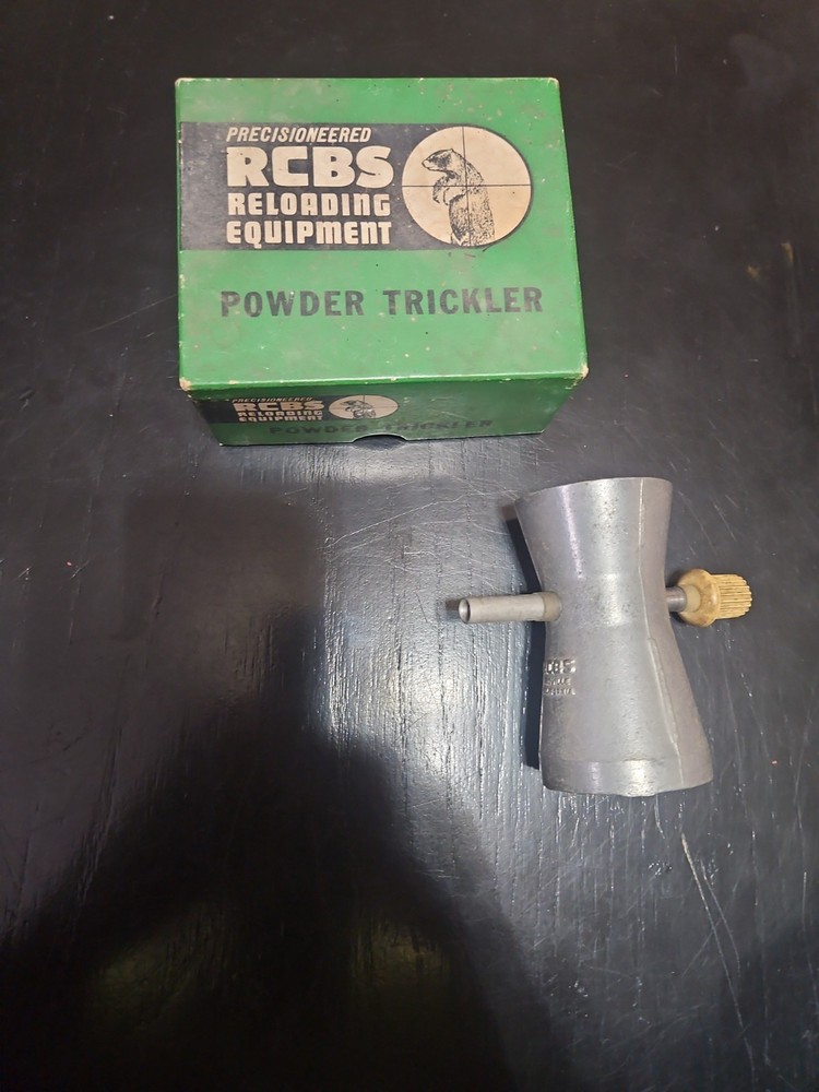 RCBS Powder Trickler Reloading Tool w/ Original Green Box Precisionered