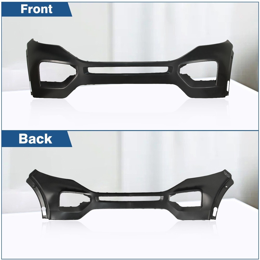 Front Bumper Plastic For 2020-2025 Ford Explorer Black