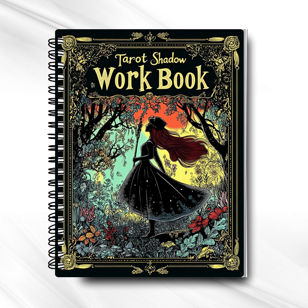 Tarot Shadow Work Book | Shadow Work | Tarot Journal | Witchy Notebook