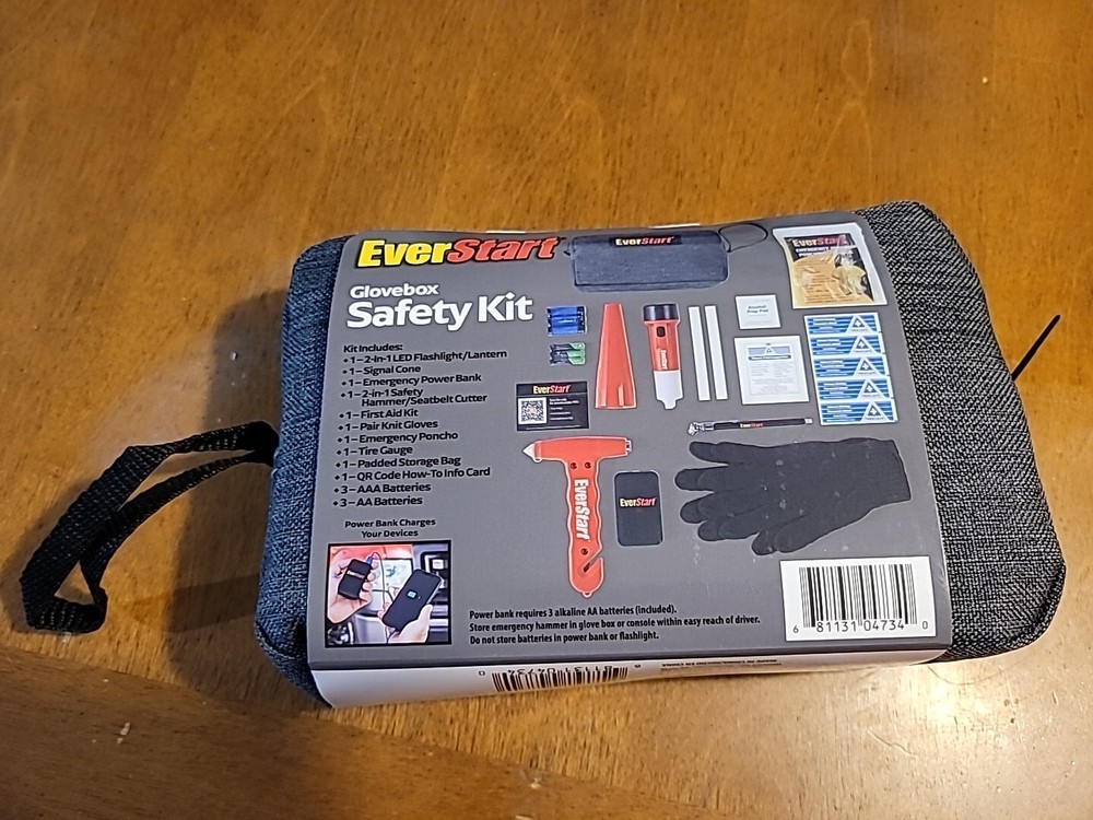 EverStart Roadside Safety Kit Multi Functional Roadside Emergency Kit