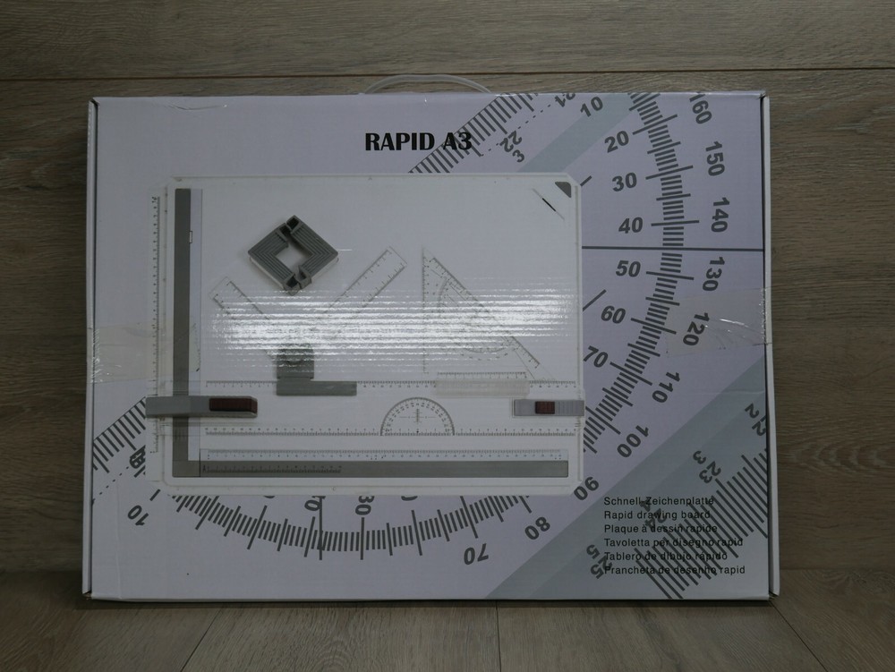 RUNMIND Metric A3 Drafting Table Drawing Board and Measuring System