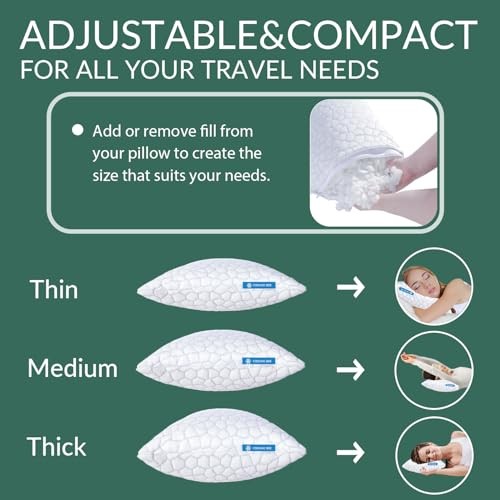 Cooling Pillow for Sleeping, Camping Pillow(Pack of 1) White-cooling Basic