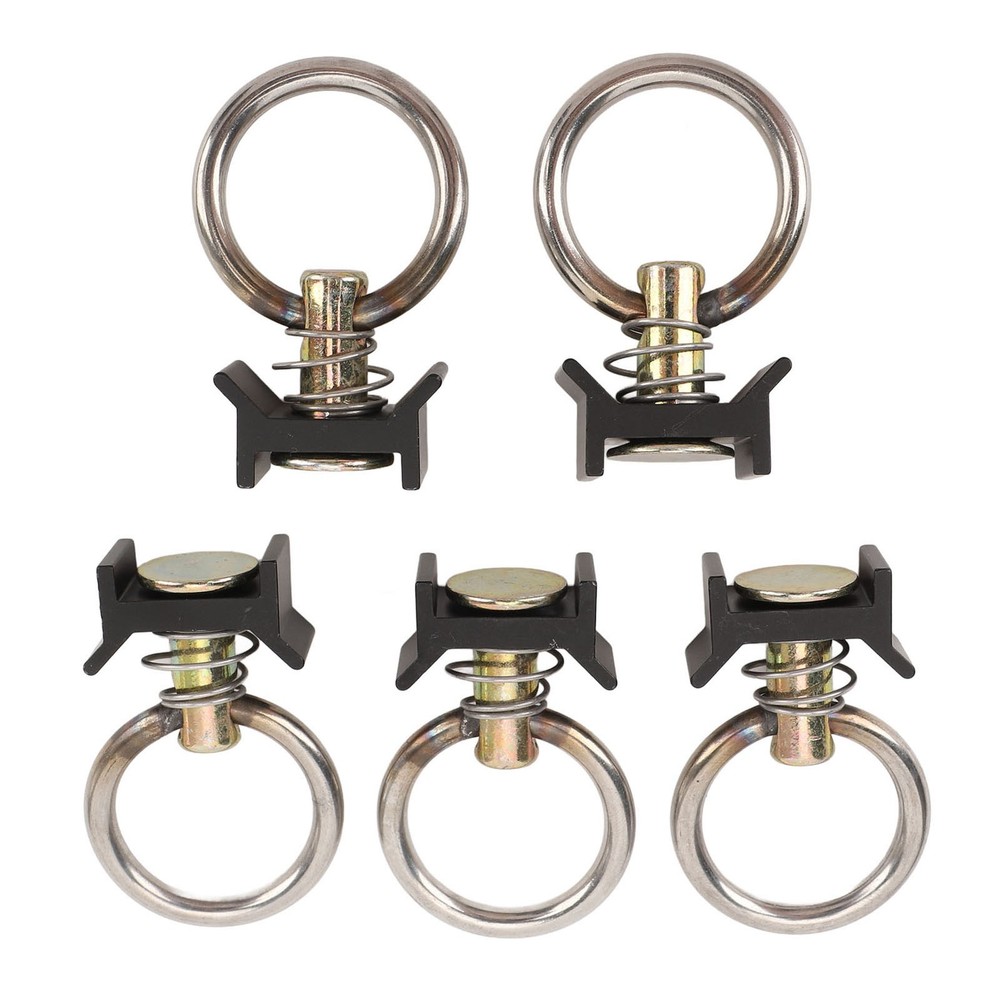 5Pcs L Rail Tie Down Single Stud Fitting Versatile Secure Attachment Tie Do LBRC