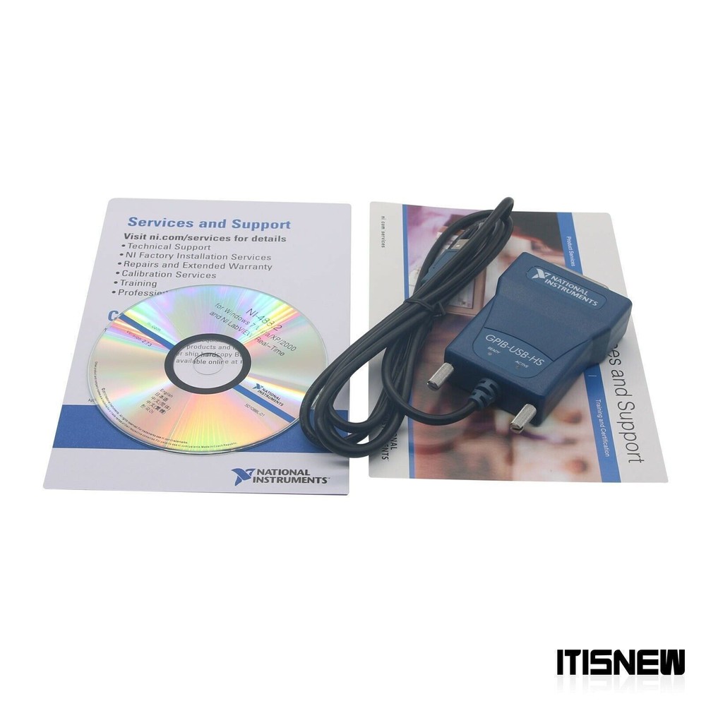 Original GPIB-USB-HS GPIB Data Acquisition Card IEEE 488 For Instruments NI US