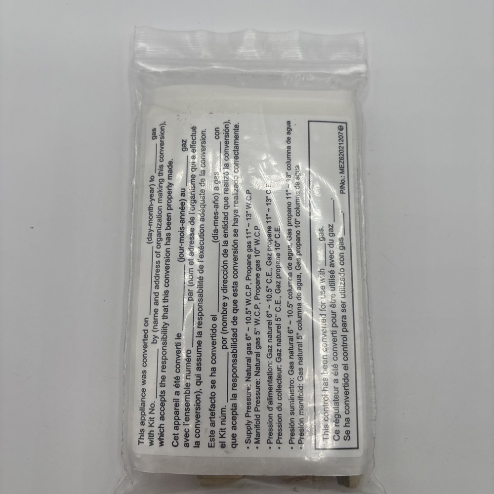 OEM LG Range Conversion Kit LP (Propane) AAA75946024