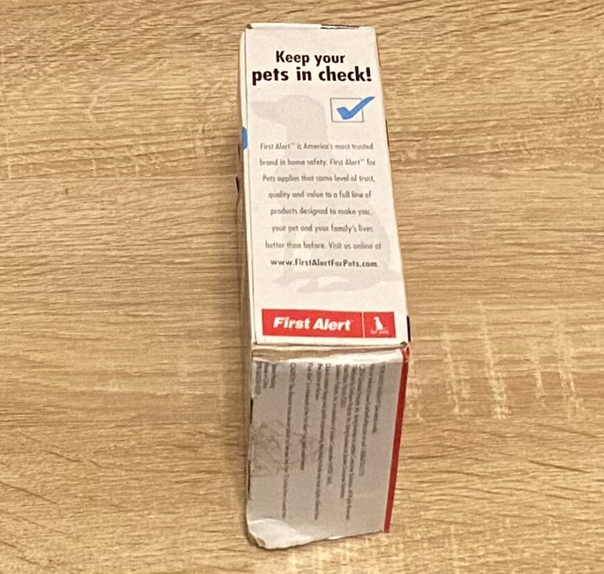 First Alert Bark Genie Handheld Bark Control Device 15ft Range Harmless Open Box