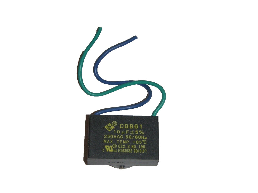 Run Capacitor for Motor in Breadman Bread Maker Machine Model TR2700 only