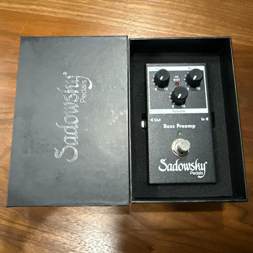 Sadowsky SBP-2 Bass Preamp (Sadowsky)