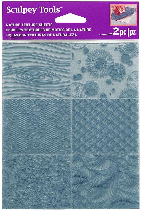 Sculpey Texture Sheet Nature