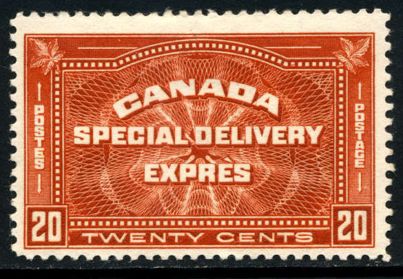 Canada Scott #E4 (FVF) Mint Hinged CV$65