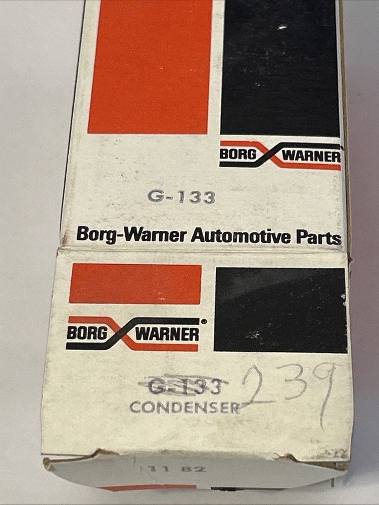 BORG WARNER G133 CONDENSER