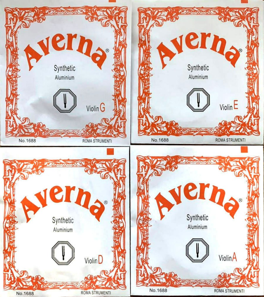 5 Full Sets Violin Strings!Synthetic aluminum Strings 4/4 Size