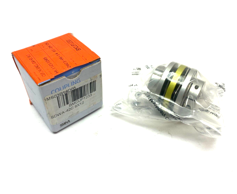 Sung-IL SDWA-42C 8X12 Disc Camp Coupling Dual-Disc Zero Backlash
