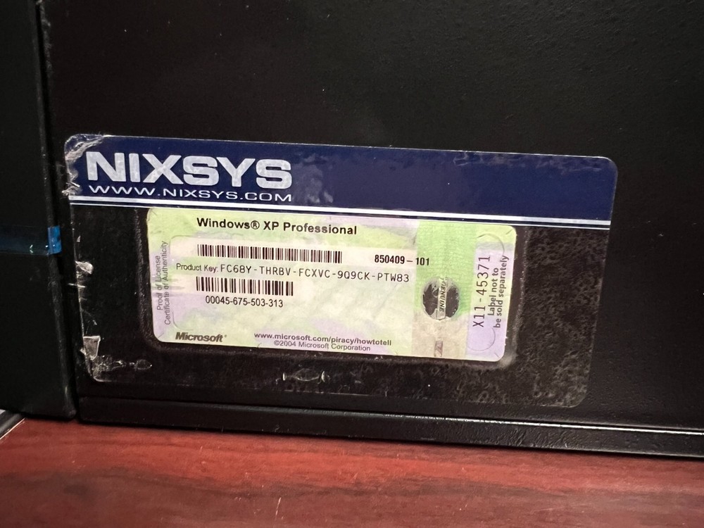 NIXSYS 8-G30 Industrial Legacy Micro Desktop