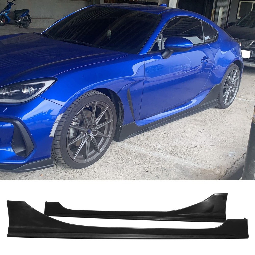 2022 - 2025 BRZ GR86 侧裙未上色黑色 PU 2 件
