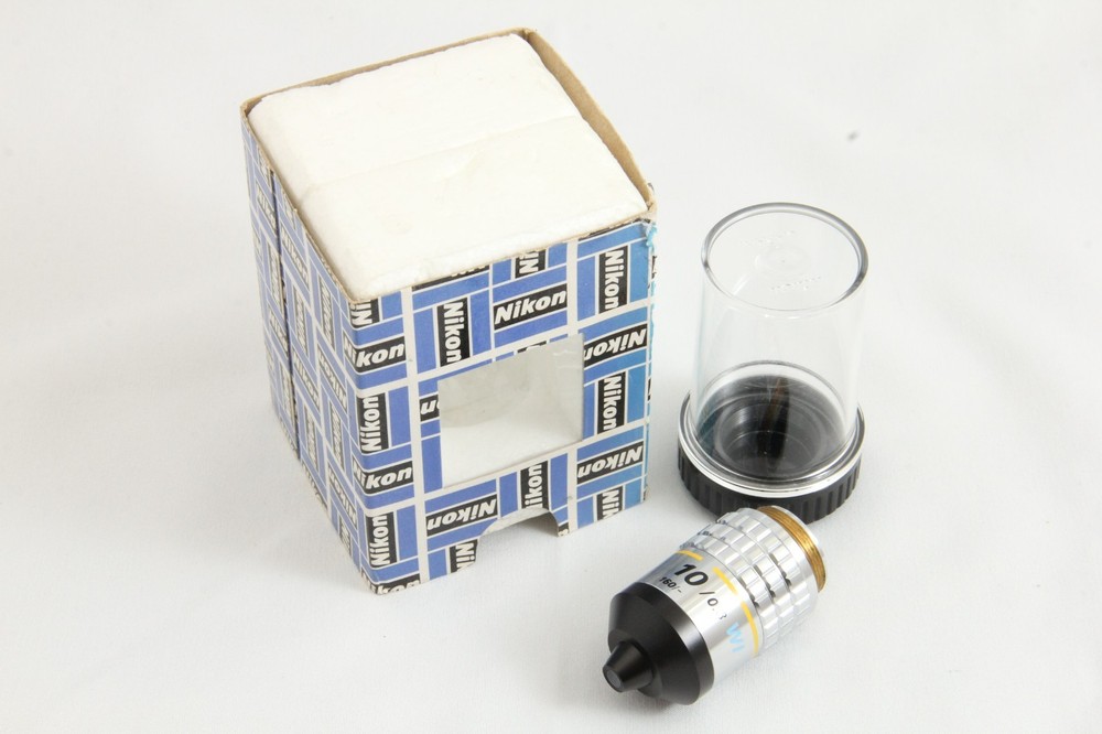 Nikon Plan 10x / 0.3 WI 160/- Microscope Objective #5510