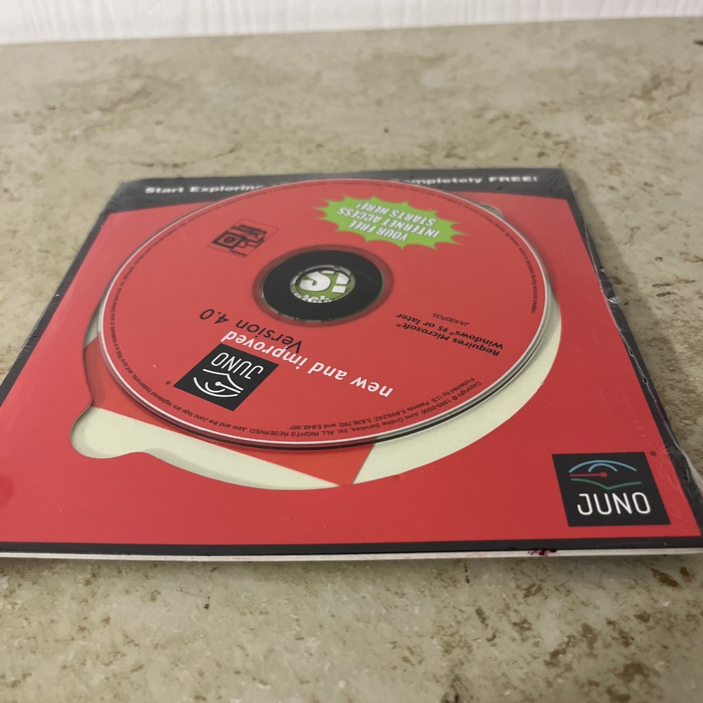 Vintage Internet CD Juno Version 4.0 - BRAND NEW SEALED