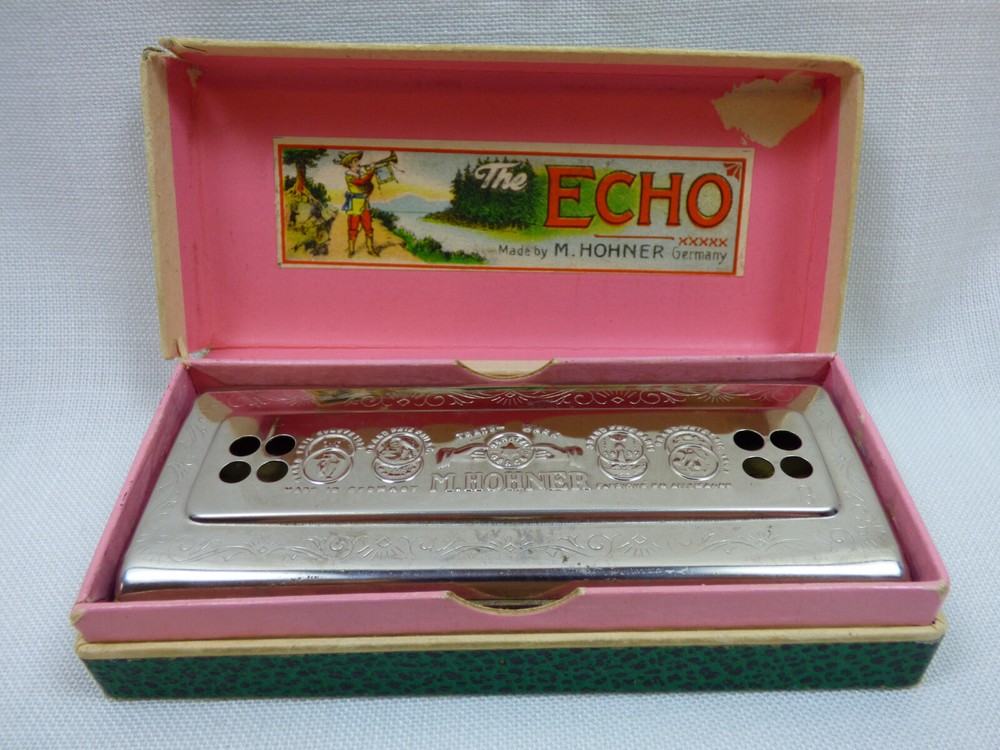 Hohner Echo Harp Harmonica Double-Sided C/G 54/64
