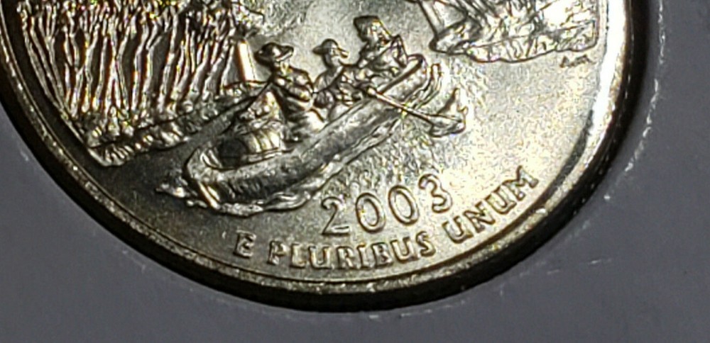 2003 P Missouri quarter *strike through Lamination Error* ? MS Uncirculated