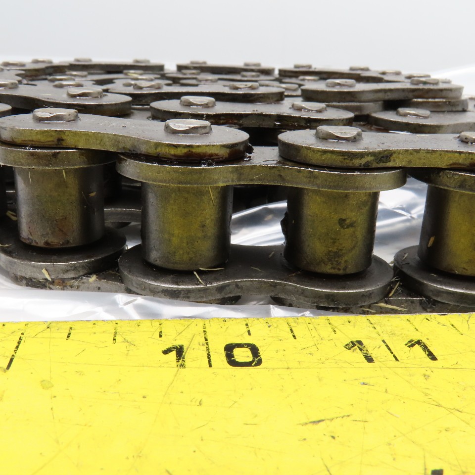 Tsubaki RS80 #80 Single Strand Riveted Roller Chain 5'