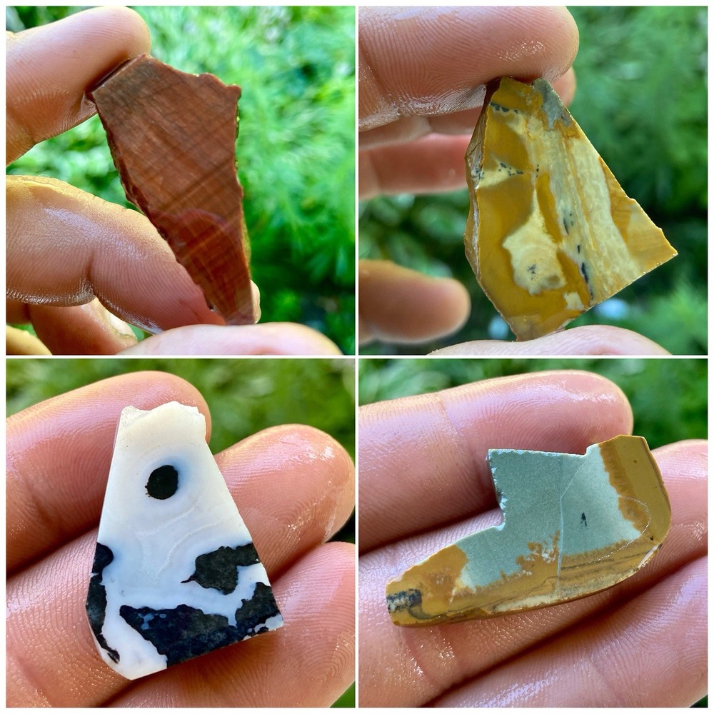 Mini Slabs Lapidary Wholesale 4 Pc