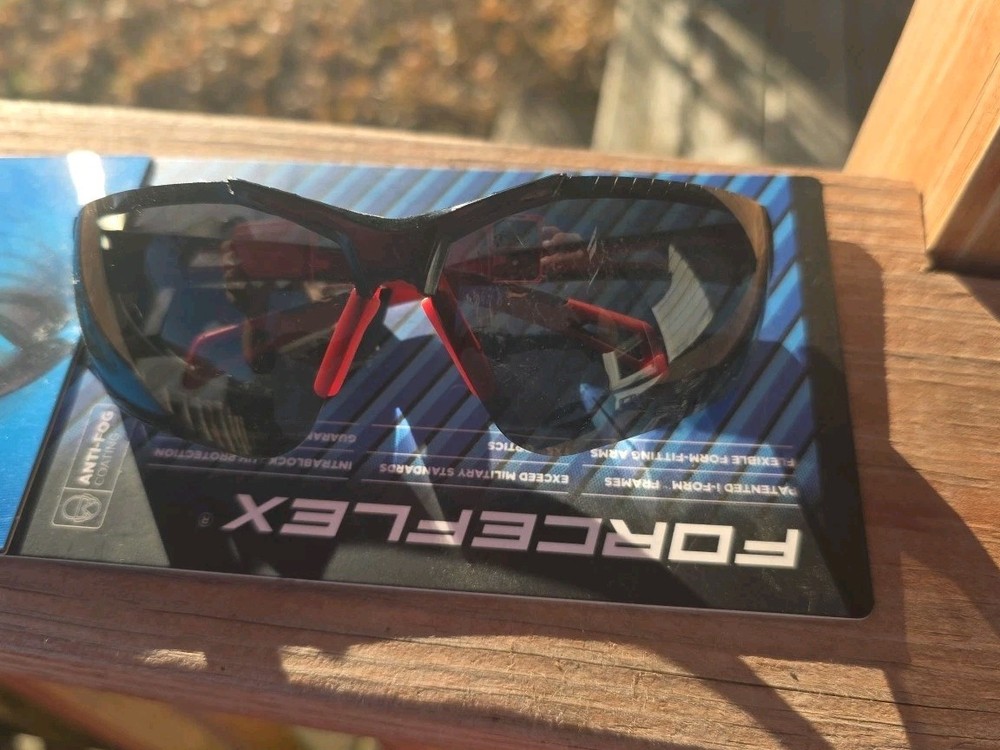 Forceflex FF4 Black/Red Sunglasses