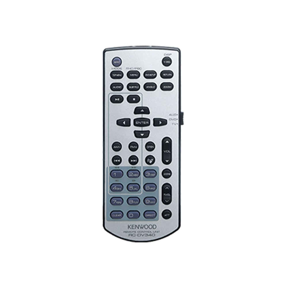 Kenwood KCA-RCDV340 Optional IR Remote Remote Controller for Audio Receiver