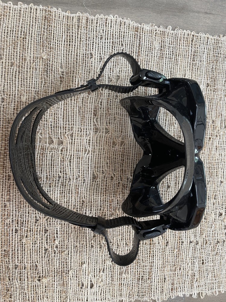 Scubapro Spectra Black / Silver Goggle Mask - Plastic Case