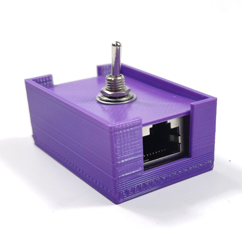 RJ45 Network Cable Twisted pair Switch Toggle Switch with Case 2026 USA