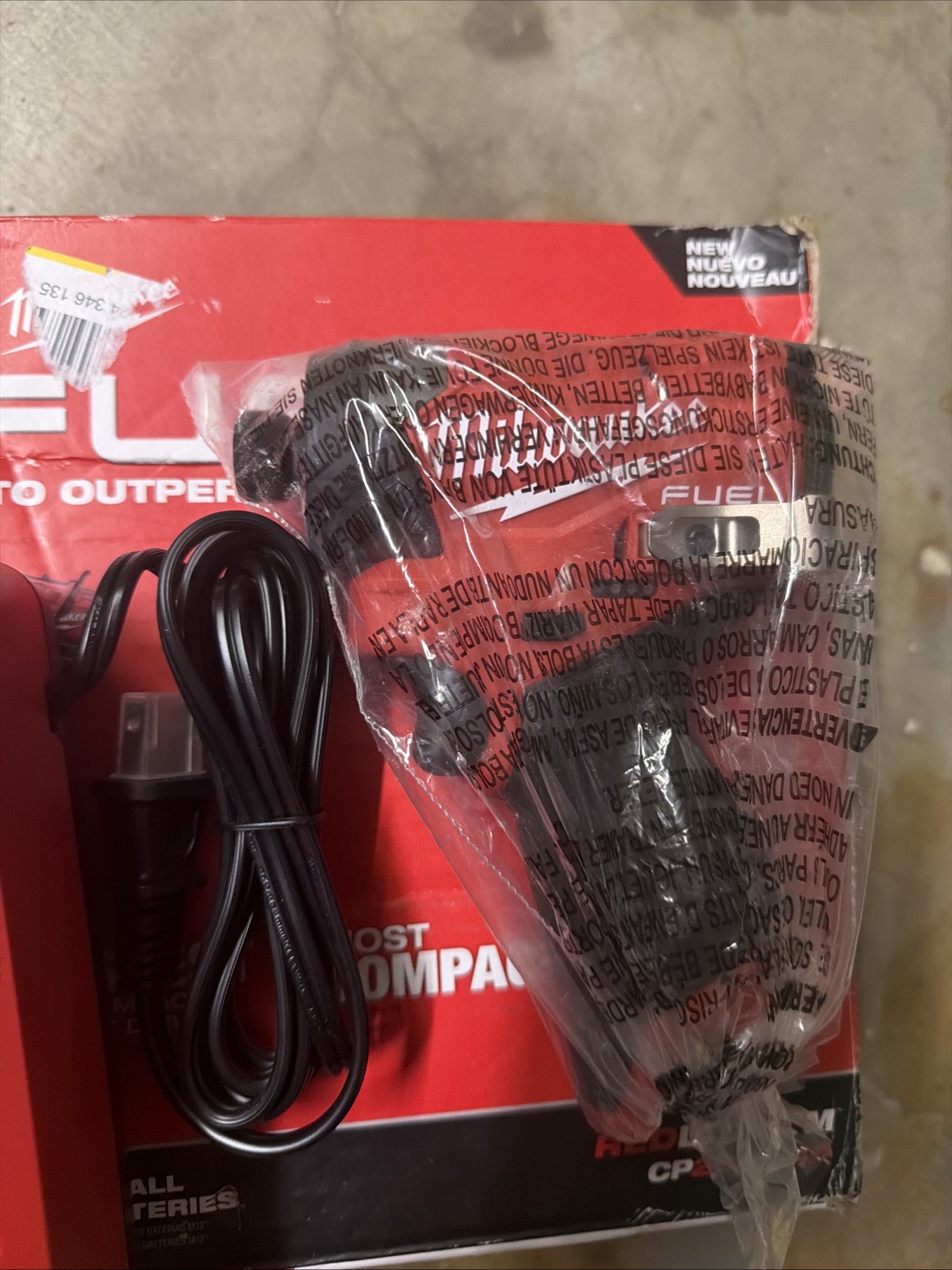 Milwaukee 3497-22 M12 FUEL 2-Tool Combo Kit *New MISSING ONE TOOL AND BATTERY