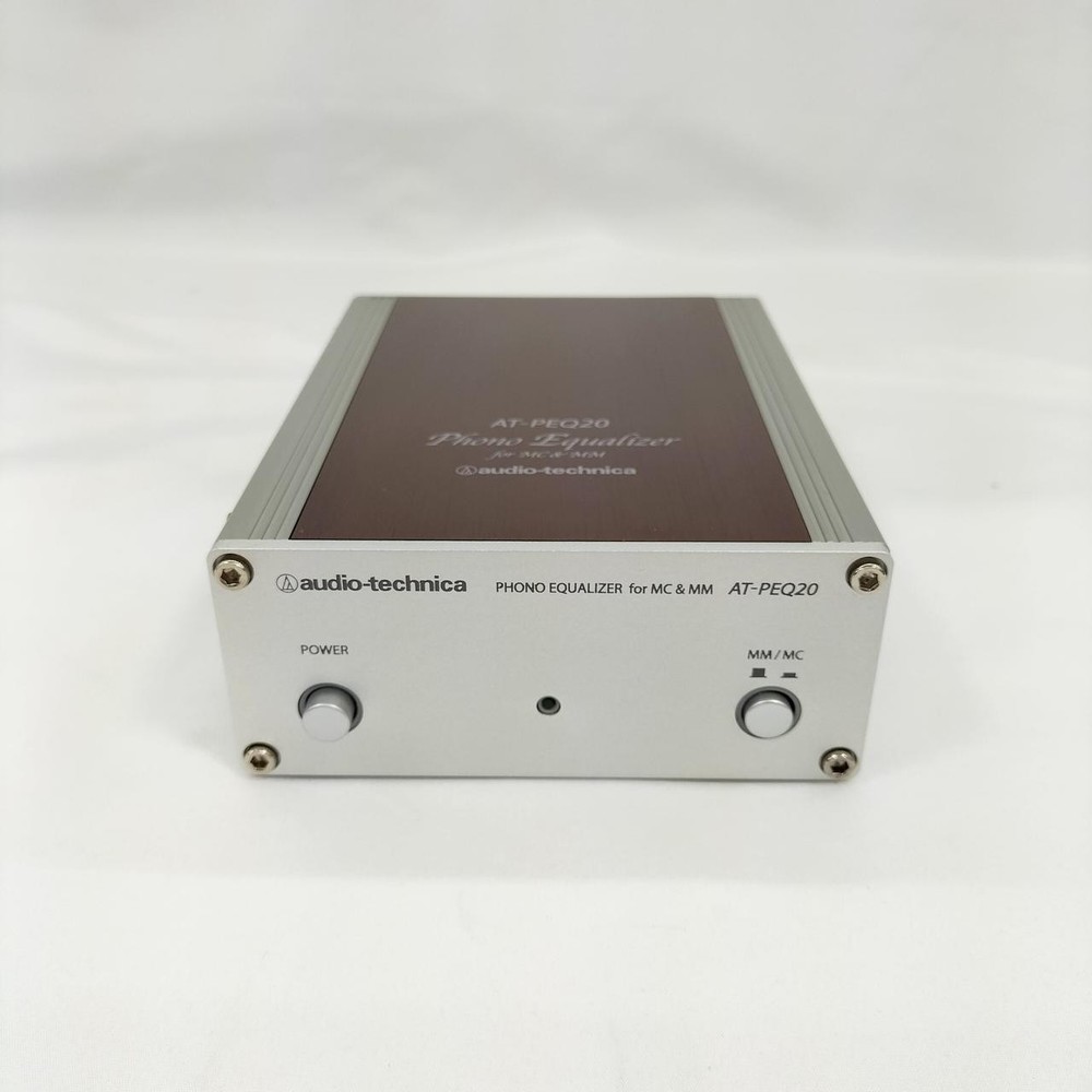 AUDIO‑TECHNICA AT‑PEQ20 MM/MC Phono Equalizer – RIAA Phono Preamp