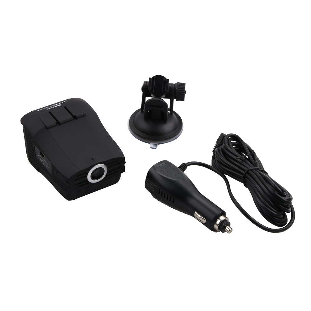 Dash Camera DVR Recorder Radar Detector Night Vision G-sensor 720P Car System