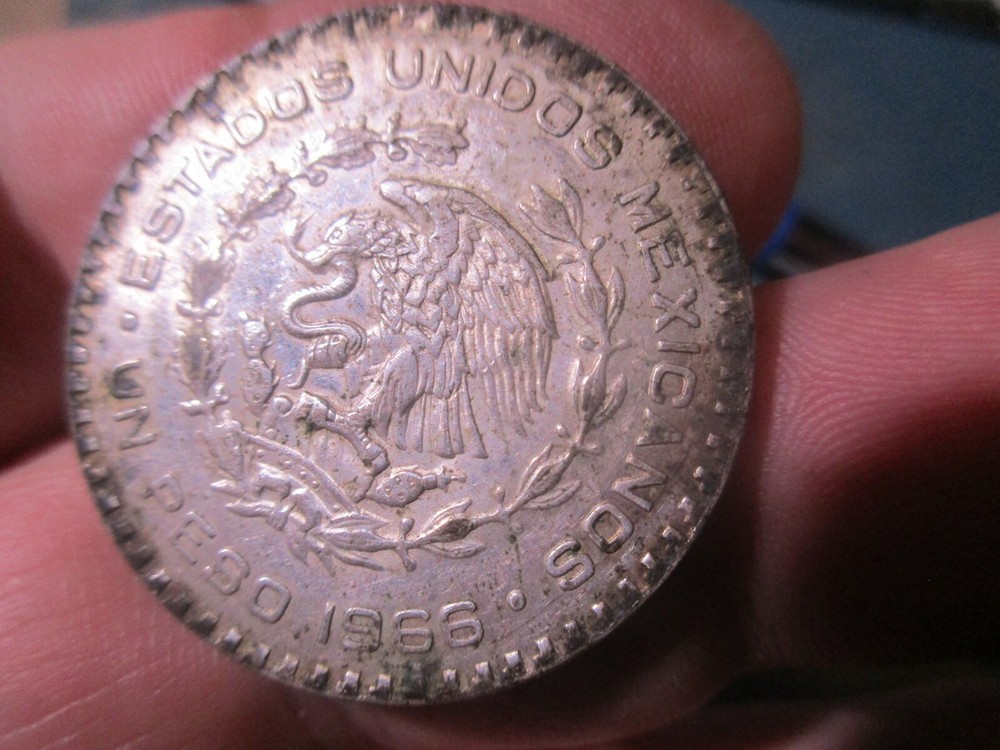 Mexico - 1966 Silver Peso