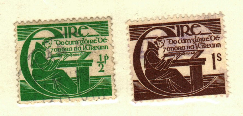 Ireland #128-9 used