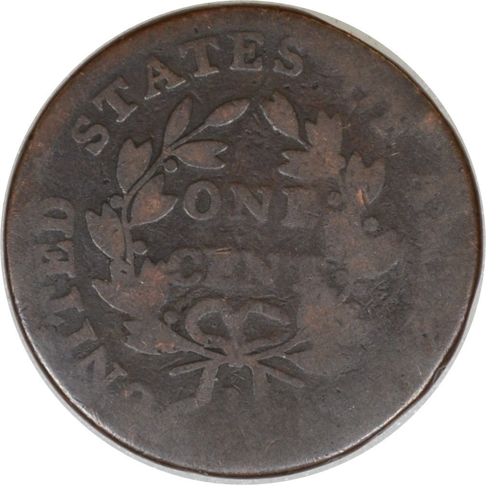 1802 1c Draped Bust Large Cent with Stems