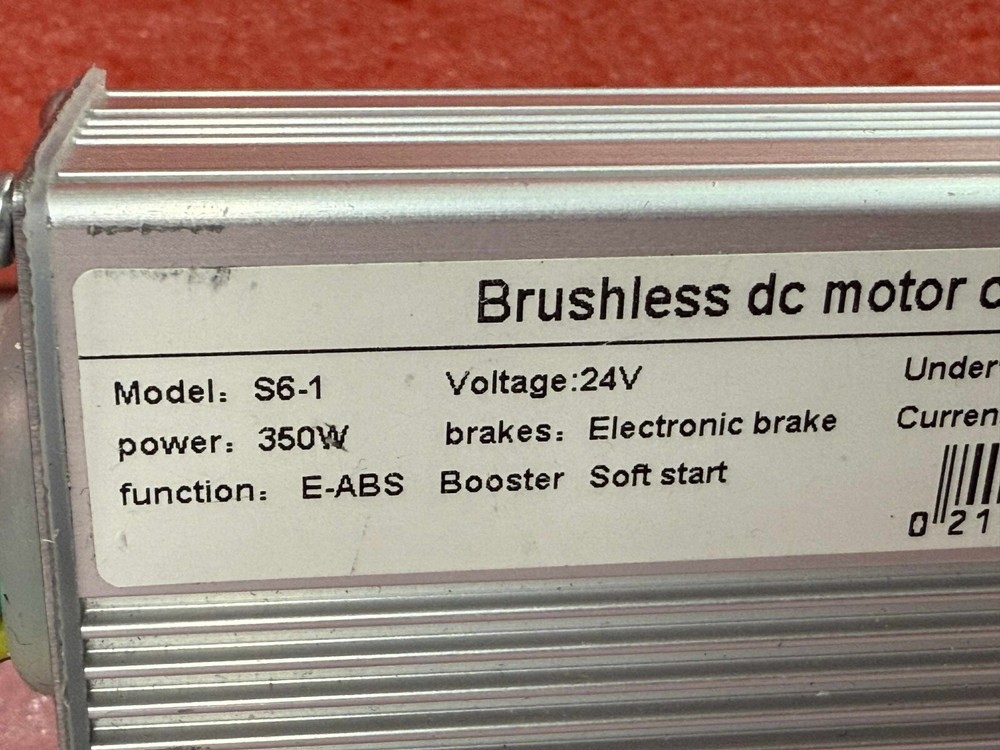 HIGH POWER BRUSHLESS DC MOTOR CONTROLLER S6-1 E-ABS