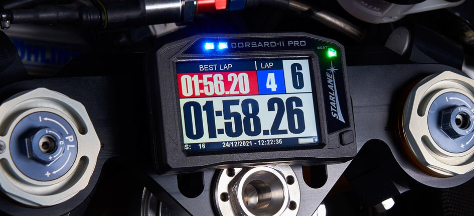 Corsaro PRO Lap Timer Starlane Data Acquisition Wireless Touchscreen Aim Solo 2