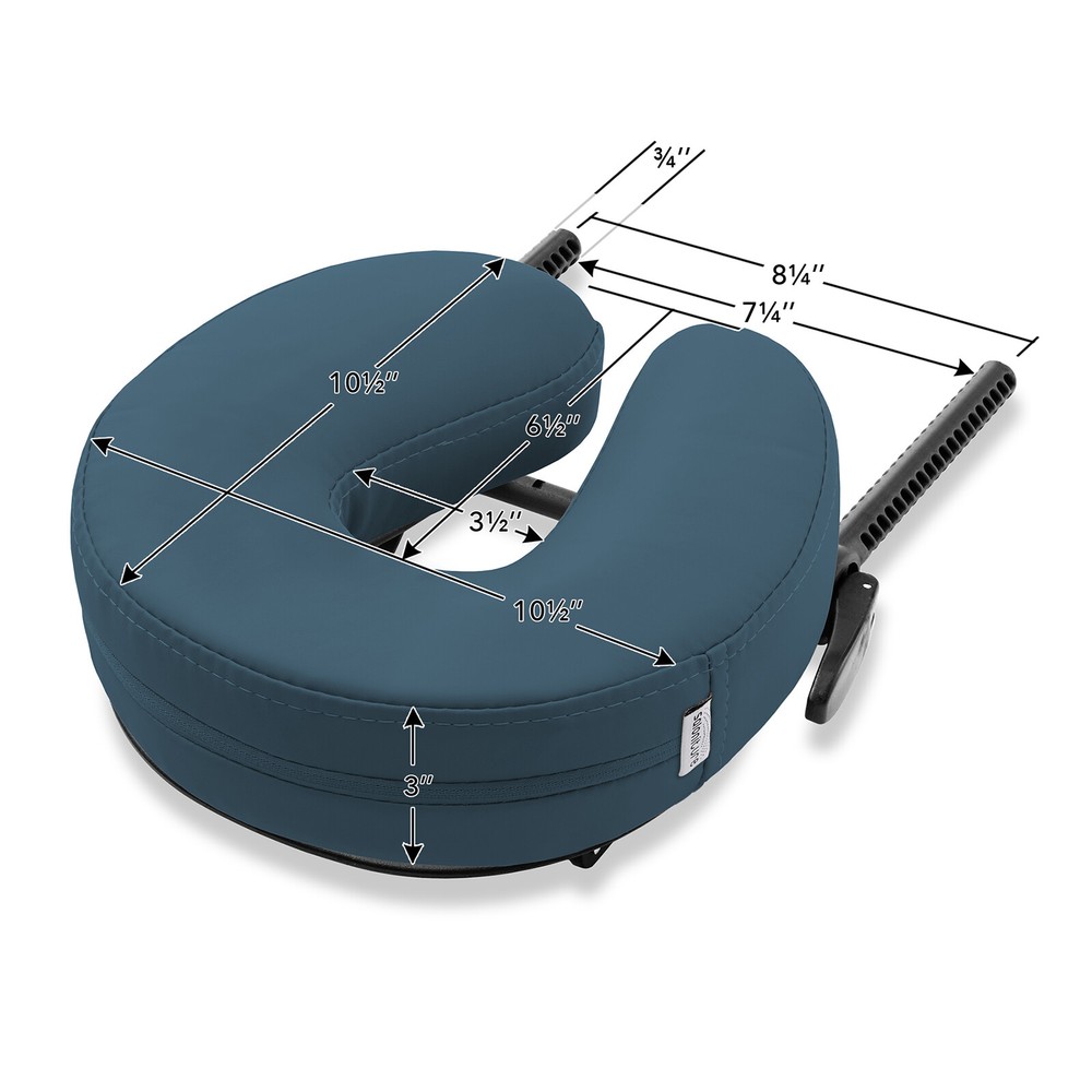 Adjustable Massage Table Face Cradle and Pillow 3" Foam
