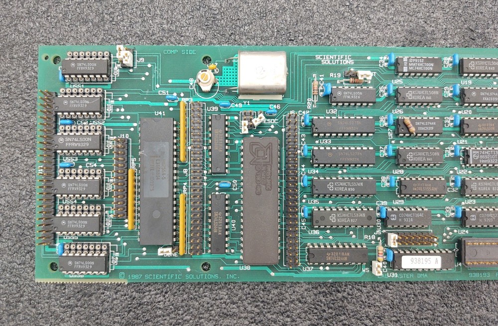 Scientific Solutions Lab Master DMA Data Acquisition Computer Board 938193 Rev B