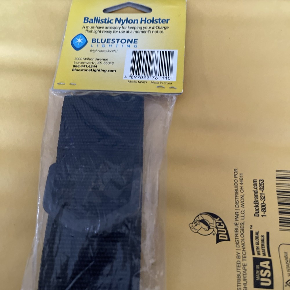 BLUESTONE Ballistic Nylon Holster For InCharge Flashlight ( E )